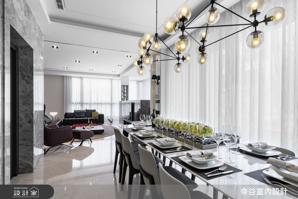 150坪新成屋(5年以下)＿現代風餐廳案例圖片＿帝谷室內裝修設計有限公司＿帝谷_25之5