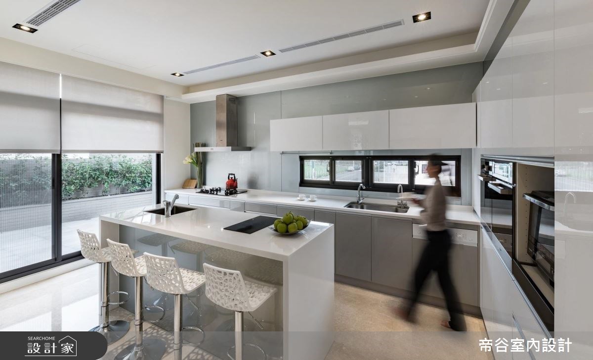150坪新成屋(5年以下)＿現代風廚房吧檯案例圖片＿帝谷室內裝修設計有限公司＿帝谷_25之9