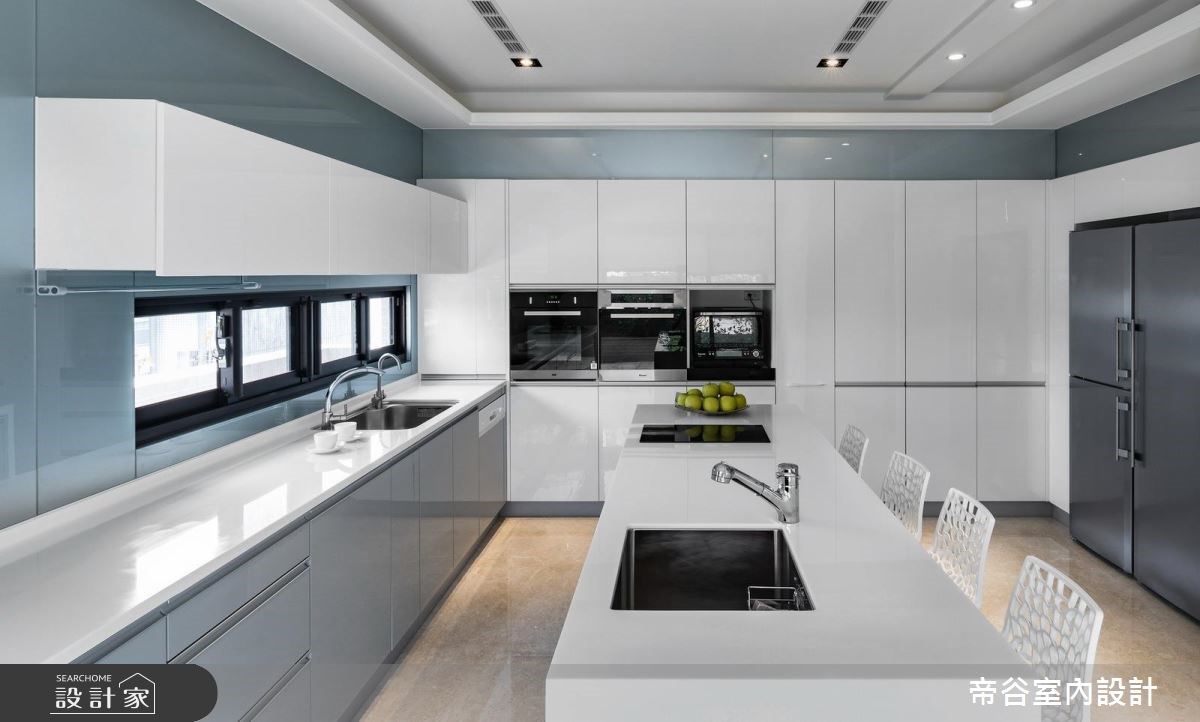 150坪新成屋(5年以下)＿現代風廚房吧檯案例圖片＿帝谷室內裝修設計有限公司＿帝谷_25之10