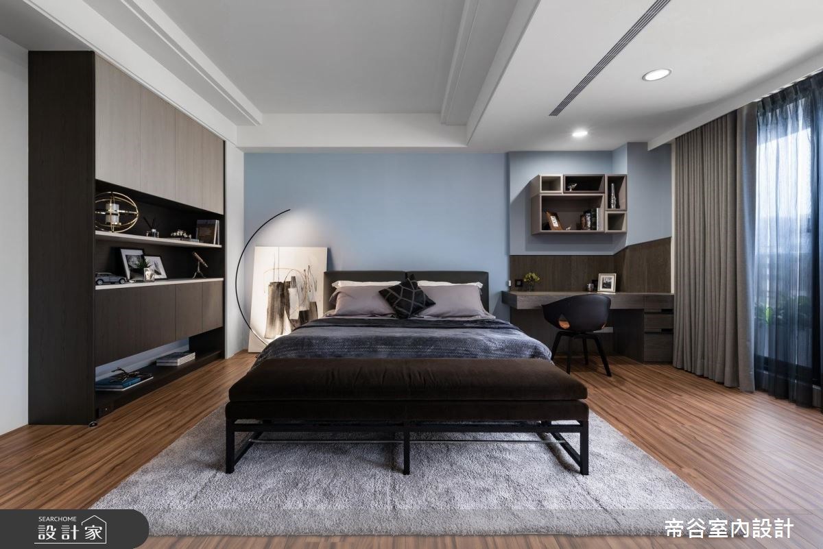 150坪新成屋(5年以下)＿現代風臥室工作區案例圖片＿帝谷室內裝修設計有限公司＿帝谷_25之14