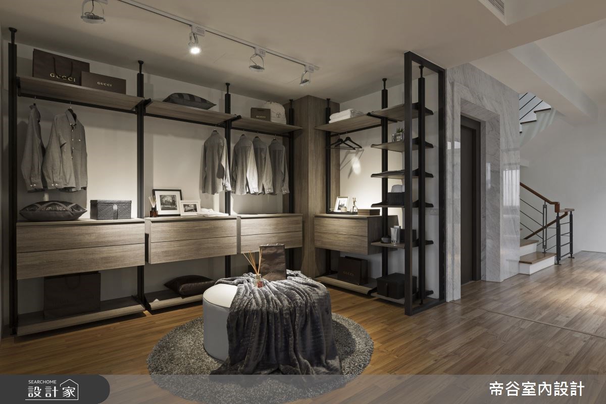 200坪預售屋＿現代風更衣間案例圖片＿帝谷室內裝修設計有限公司＿帝谷_27之8