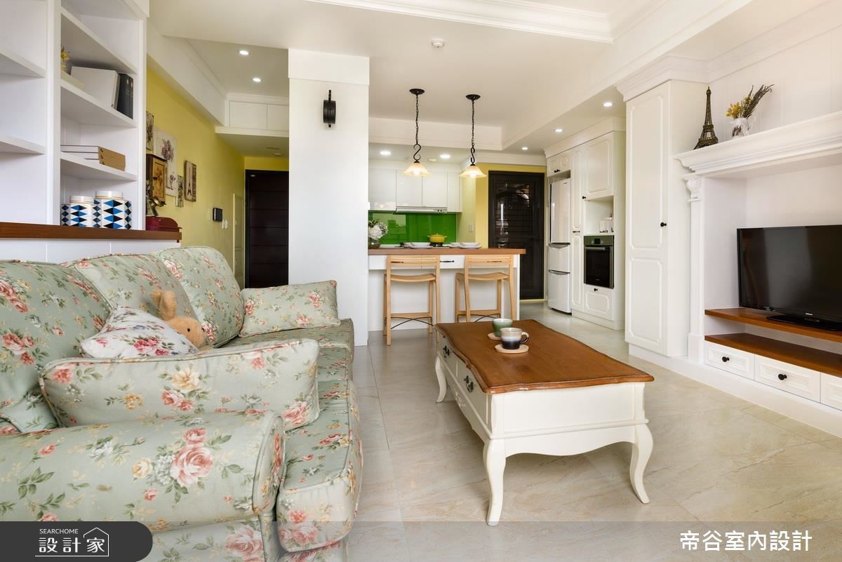 20坪新成屋(5年以下)＿鄉村風客廳案例圖片＿帝谷室內裝修設計有限公司＿帝谷_28之5