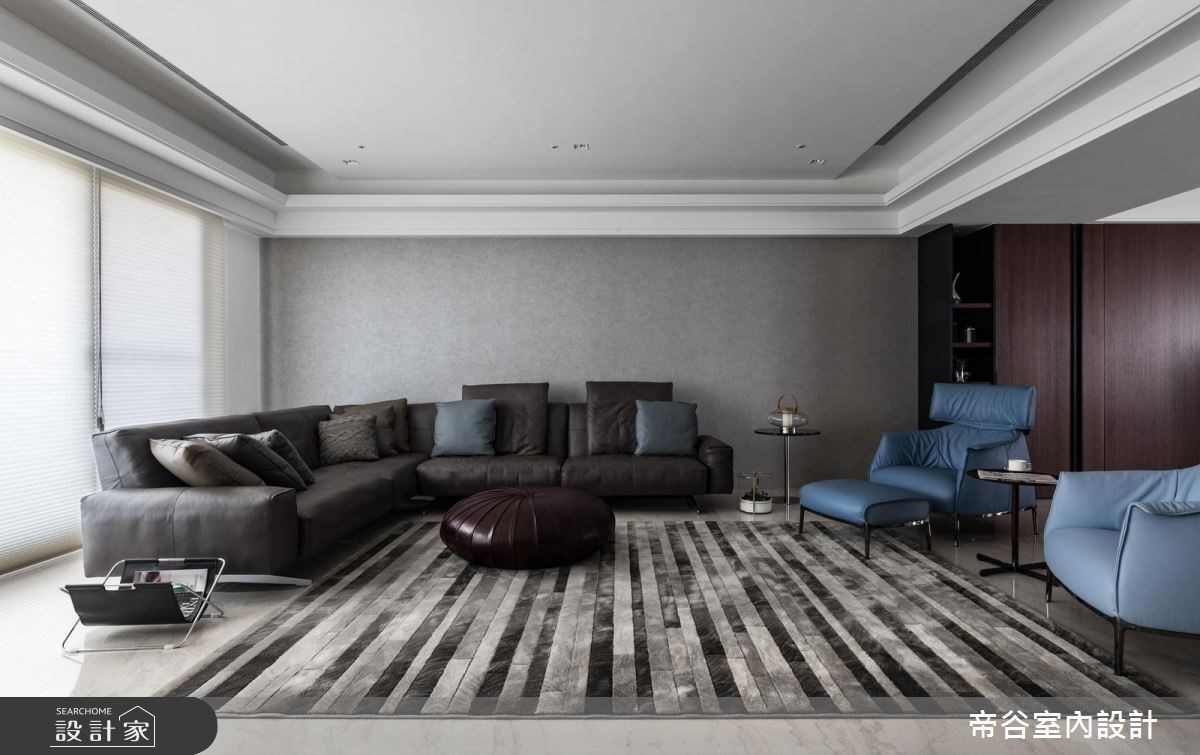 80坪預售屋＿現代風客廳案例圖片＿帝谷室內裝修設計有限公司＿帝谷_29之2