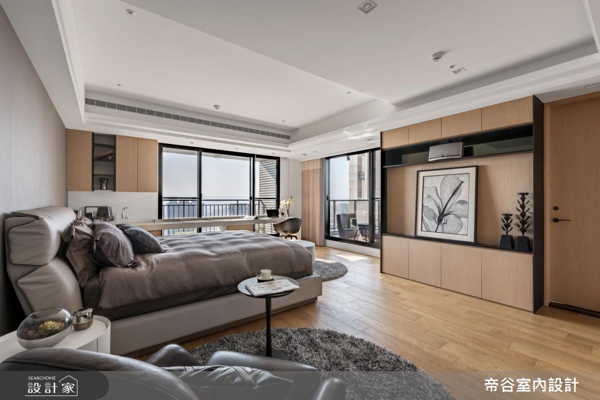 80坪預售屋＿現代風臥室工作區案例圖片＿帝谷室內裝修設計有限公司＿帝谷_29之11