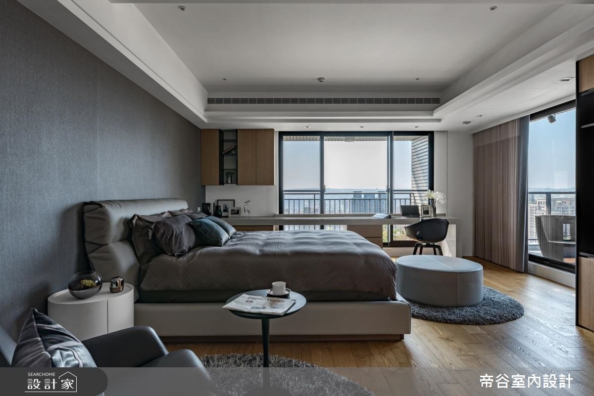 80坪預售屋＿現代風臥室工作區案例圖片＿帝谷室內裝修設計有限公司＿帝谷_29之10