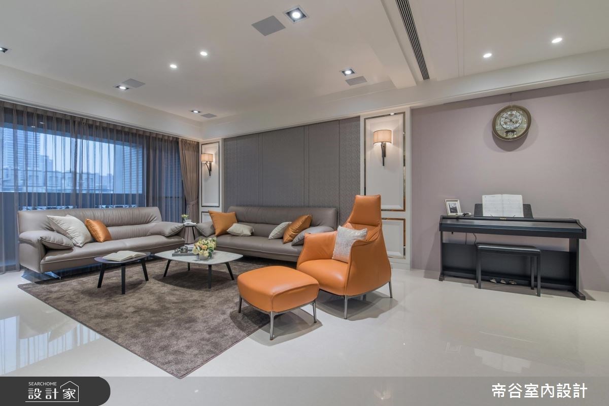88坪新成屋(5年以下)＿新古典客廳案例圖片＿帝谷室內裝修設計有限公司＿帝谷_30之3