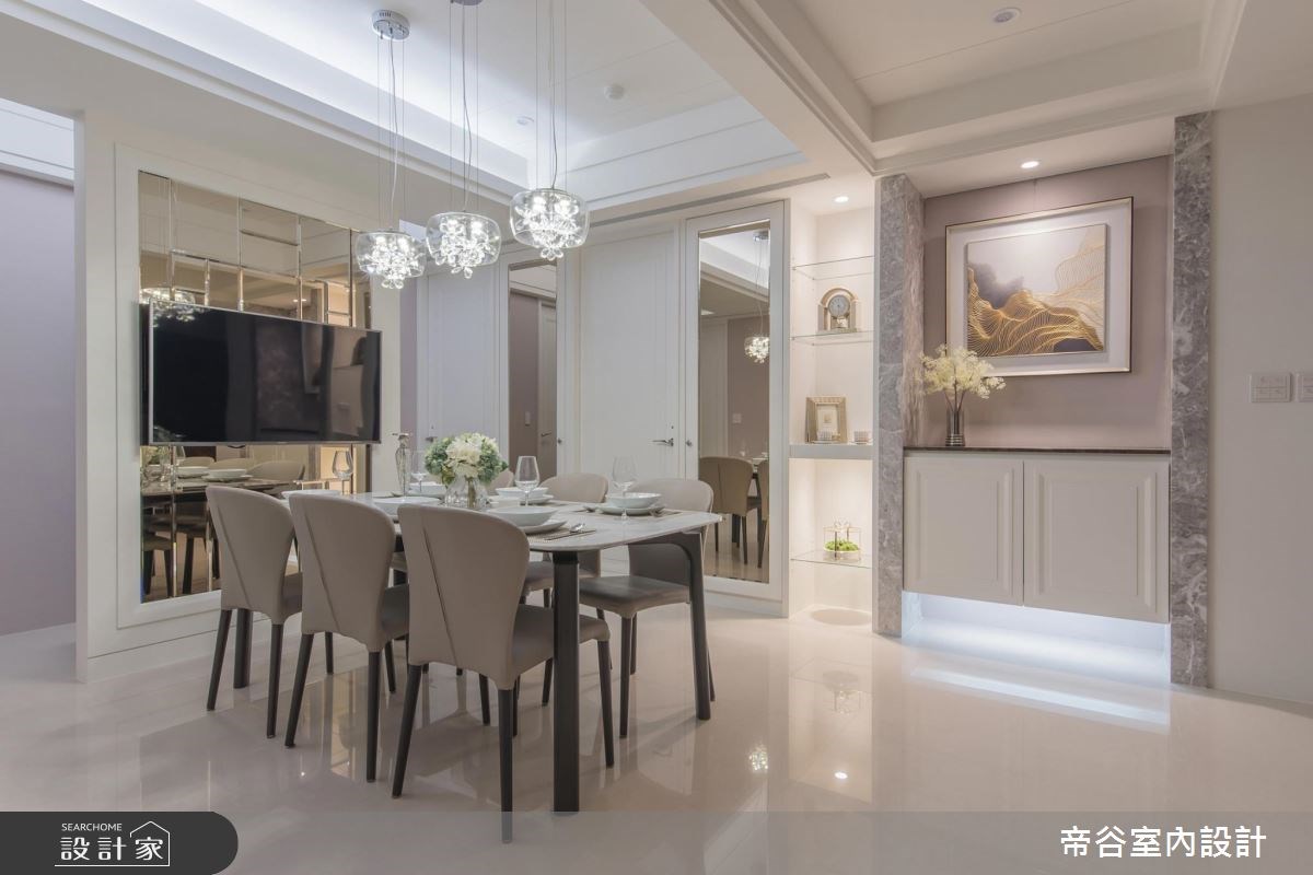 88坪新成屋(5年以下)＿新古典餐廳案例圖片＿帝谷室內裝修設計有限公司＿帝谷_30之7
