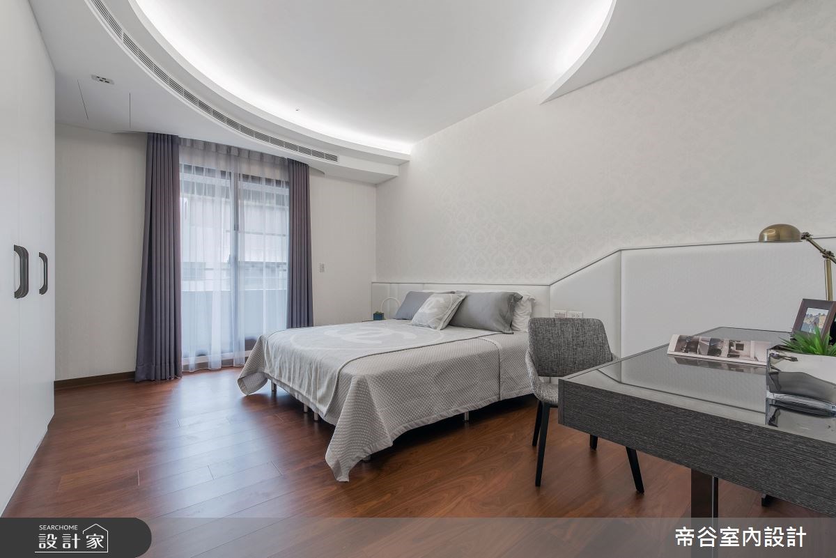 94坪新成屋(5年以下)＿新古典臥室工作區案例圖片＿帝谷室內裝修設計有限公司＿帝谷_32之17