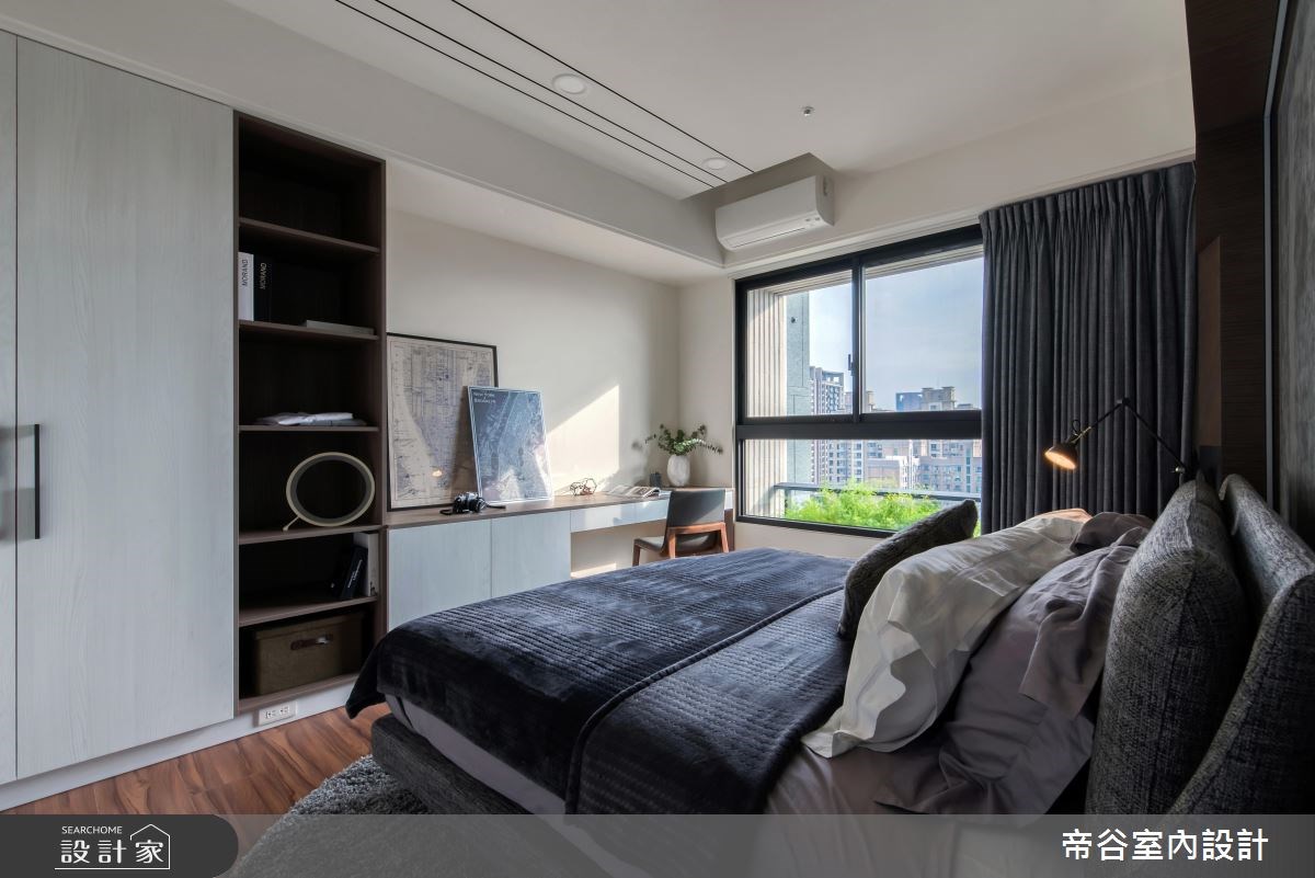 70坪新成屋(5年以下)＿混搭風臥室工作區案例圖片＿帝谷室內裝修設計有限公司＿帝谷_33之9