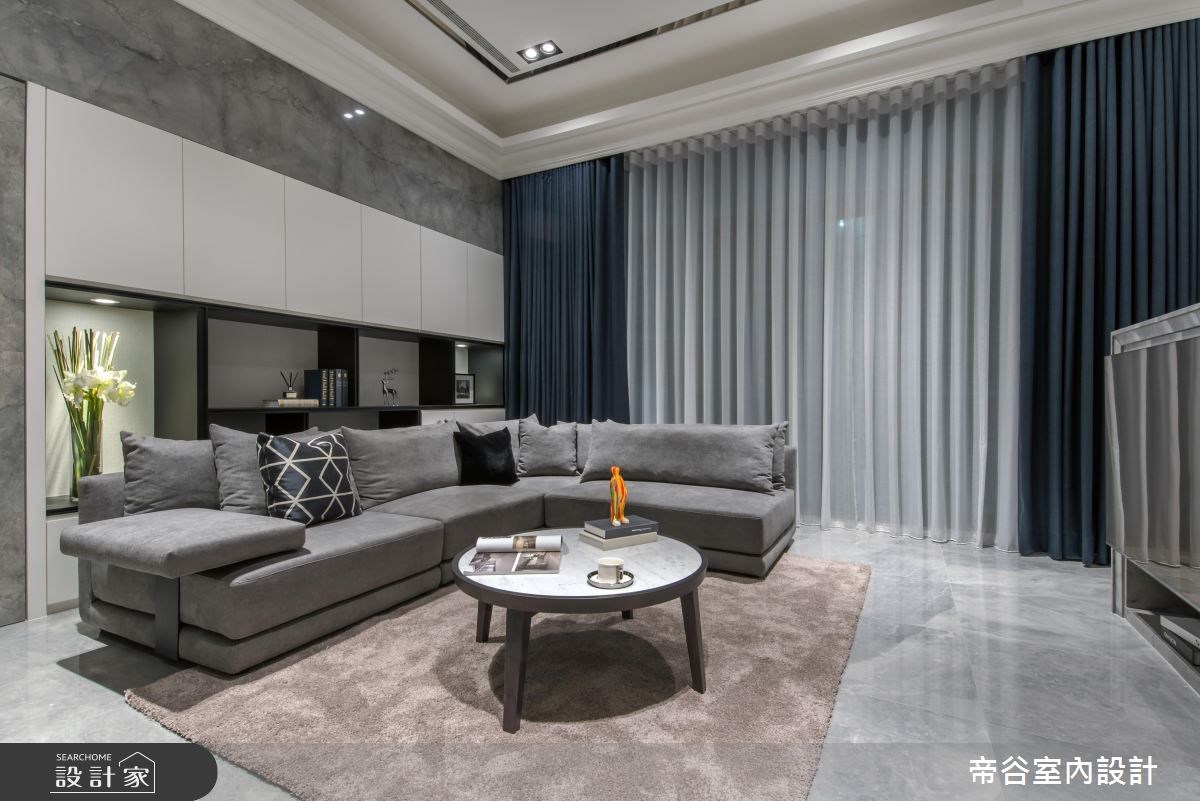 50坪新成屋(5年以下)＿現代風客廳案例圖片＿帝谷室內裝修設計有限公司＿帝谷_34之3