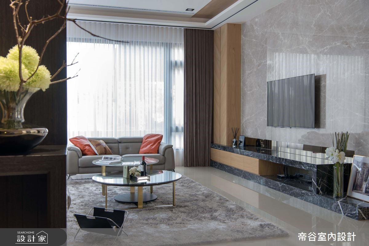 180坪新成屋(5年以下)＿現代風客廳案例圖片＿帝谷室內裝修設計有限公司＿帝谷_35之1