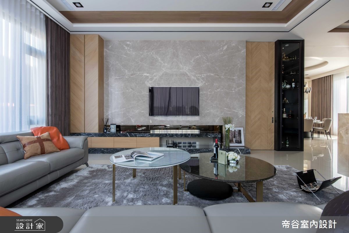 180坪新成屋(5年以下)＿現代風客廳案例圖片＿帝谷室內裝修設計有限公司＿帝谷_35之3