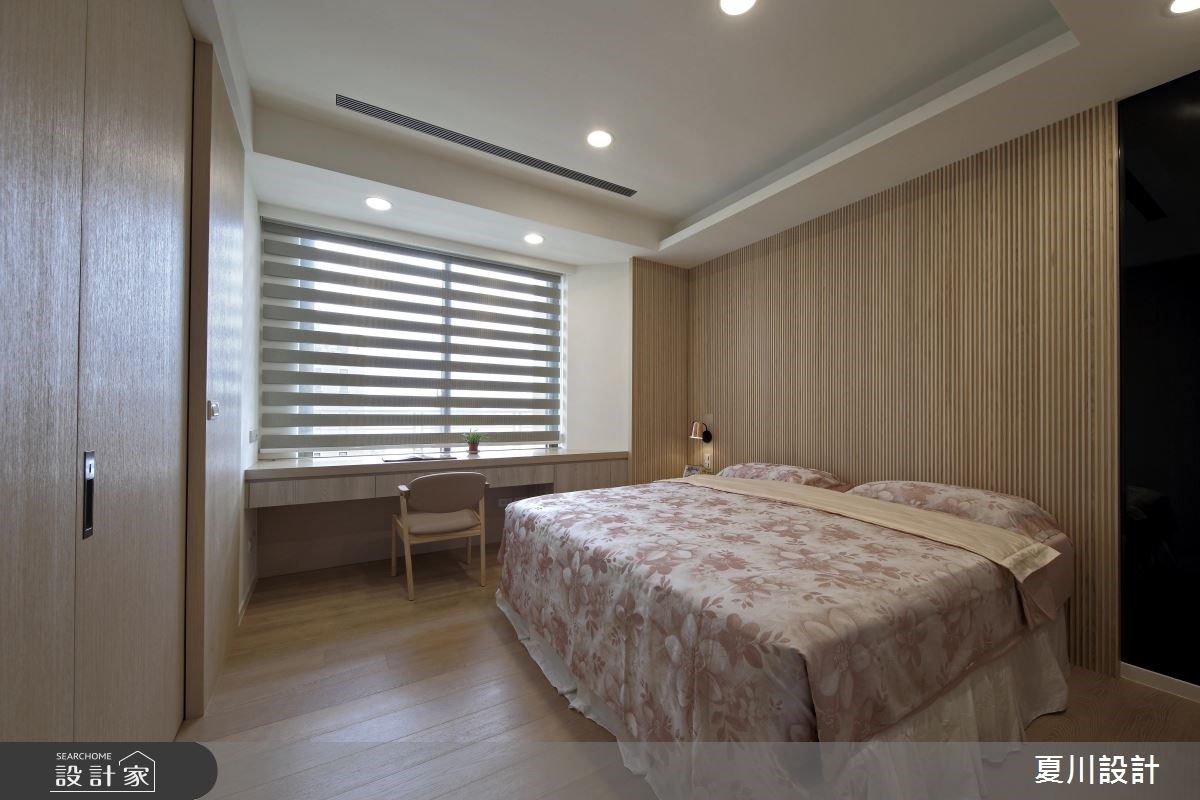 60坪中古屋(5~15年)＿混搭風臥室工作區案例圖片＿夏川空間設計工作室＿夏川_01之16