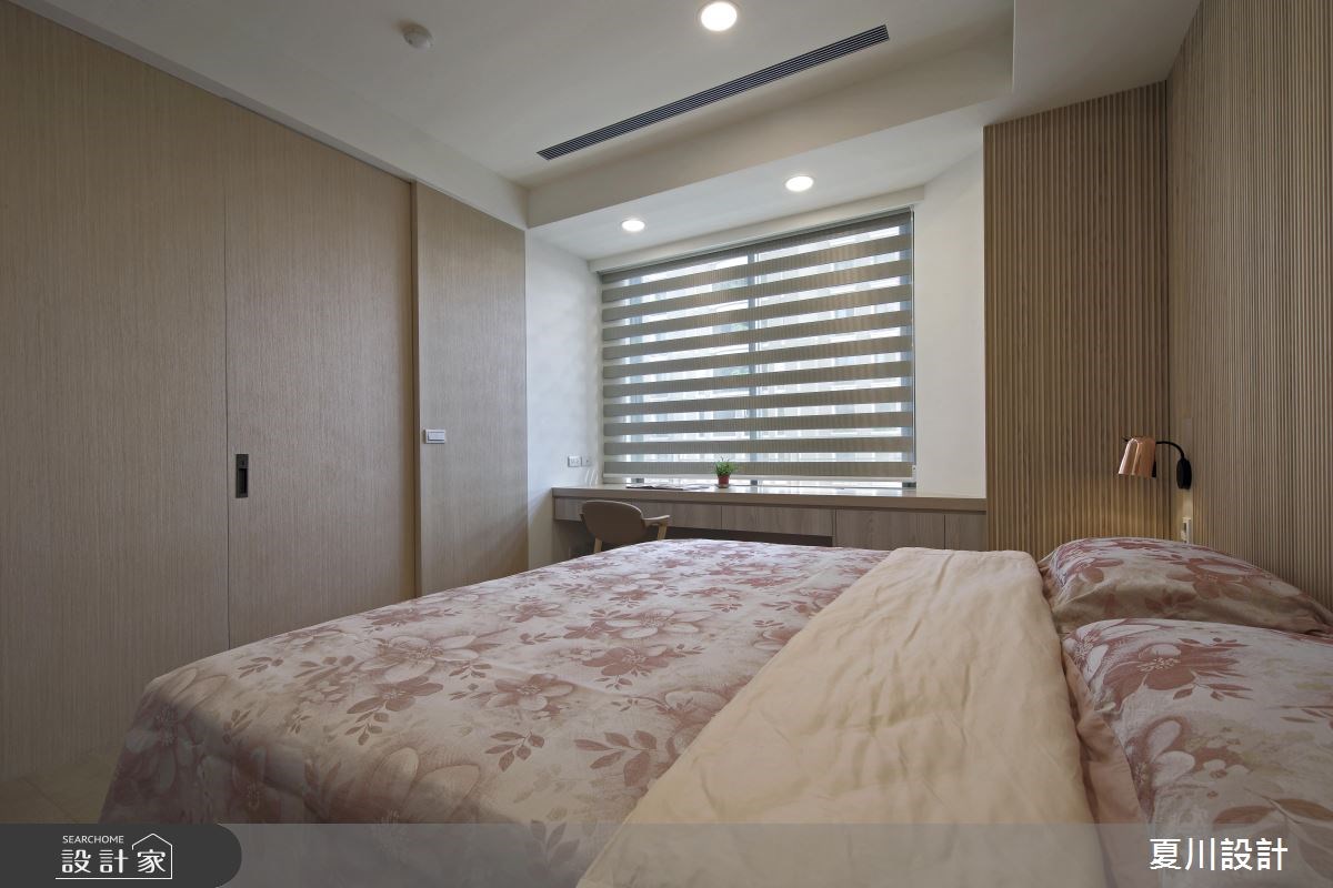 60坪中古屋(5~15年)＿混搭風臥室工作區案例圖片＿夏川空間設計工作室＿夏川_01之17