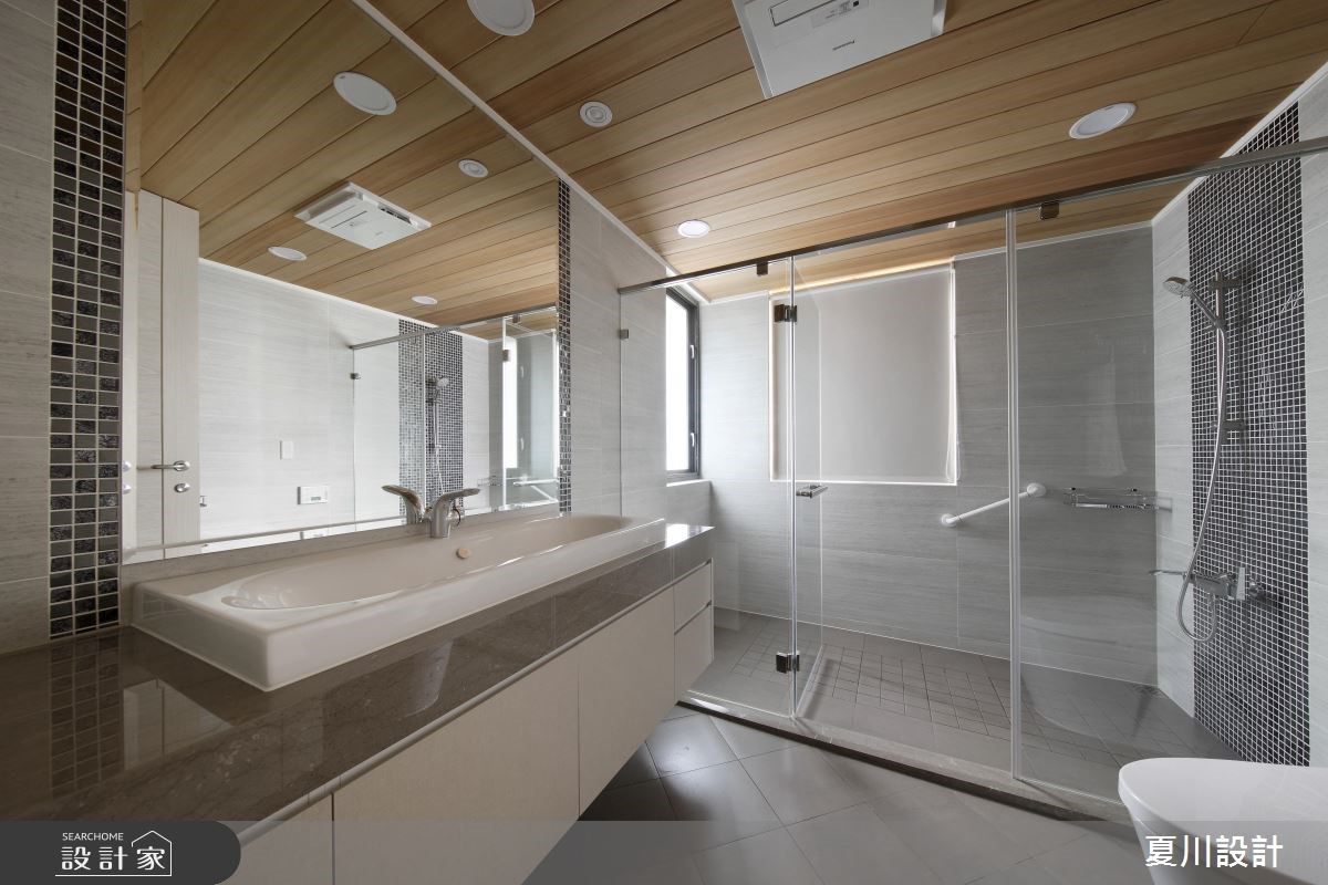 60坪中古屋(5~15年)＿混搭風浴室案例圖片＿夏川空間設計工作室＿夏川_01之21