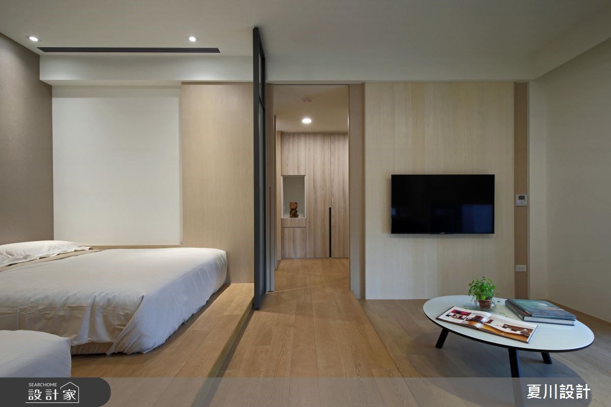 60坪中古屋(5~15年)＿混搭風臥室案例圖片＿夏川空間設計工作室＿夏川_01之23