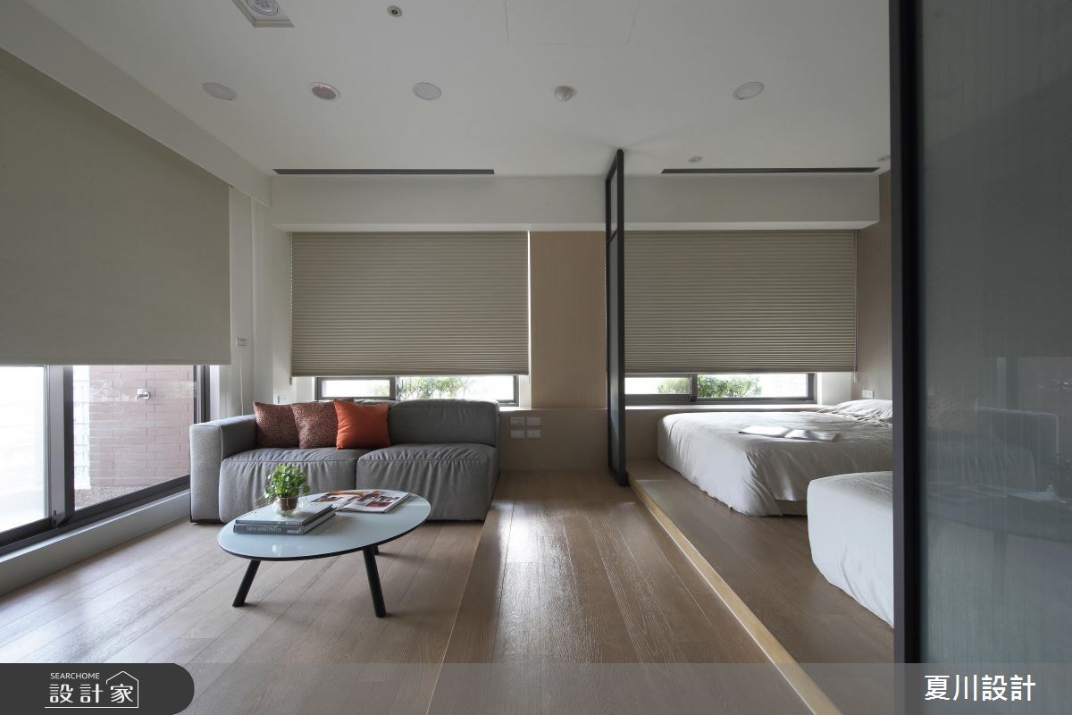 60坪中古屋(5~15年)＿混搭風臥室案例圖片＿夏川空間設計工作室＿夏川_01之24
