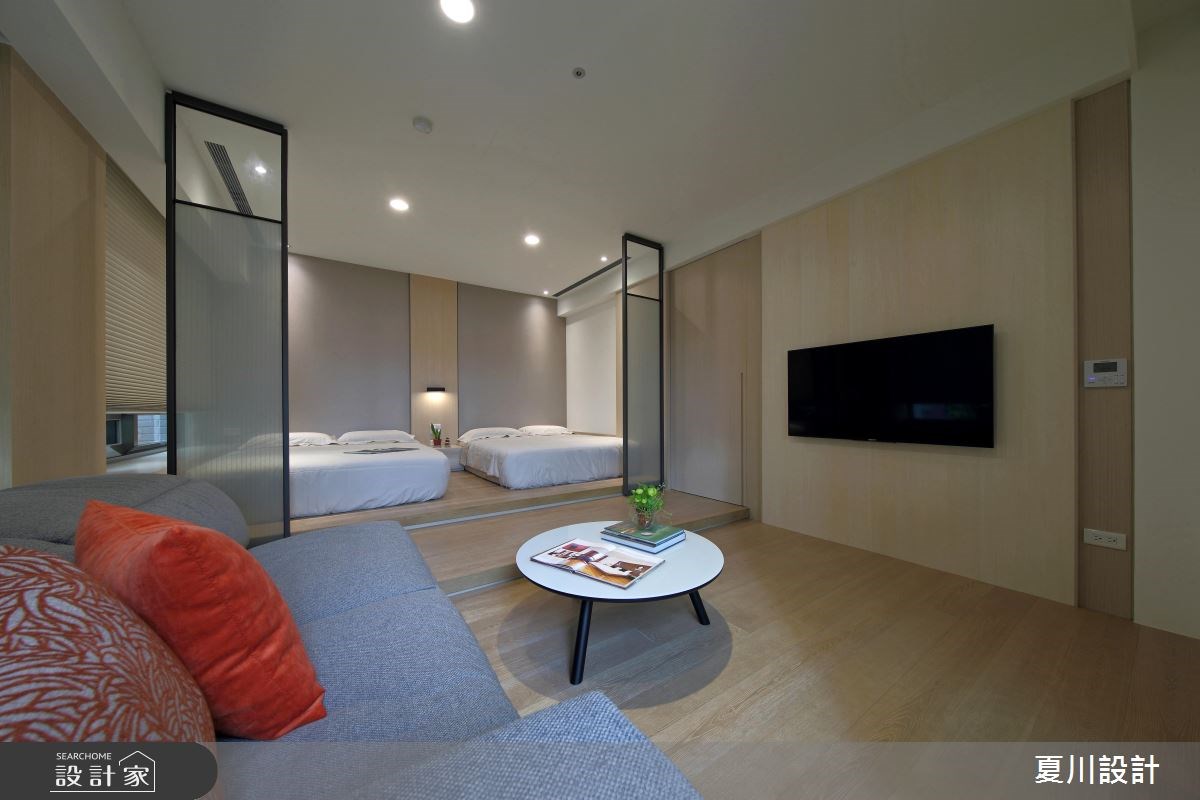 60坪中古屋(5~15年)＿混搭風臥室案例圖片＿夏川空間設計工作室＿夏川_01之27