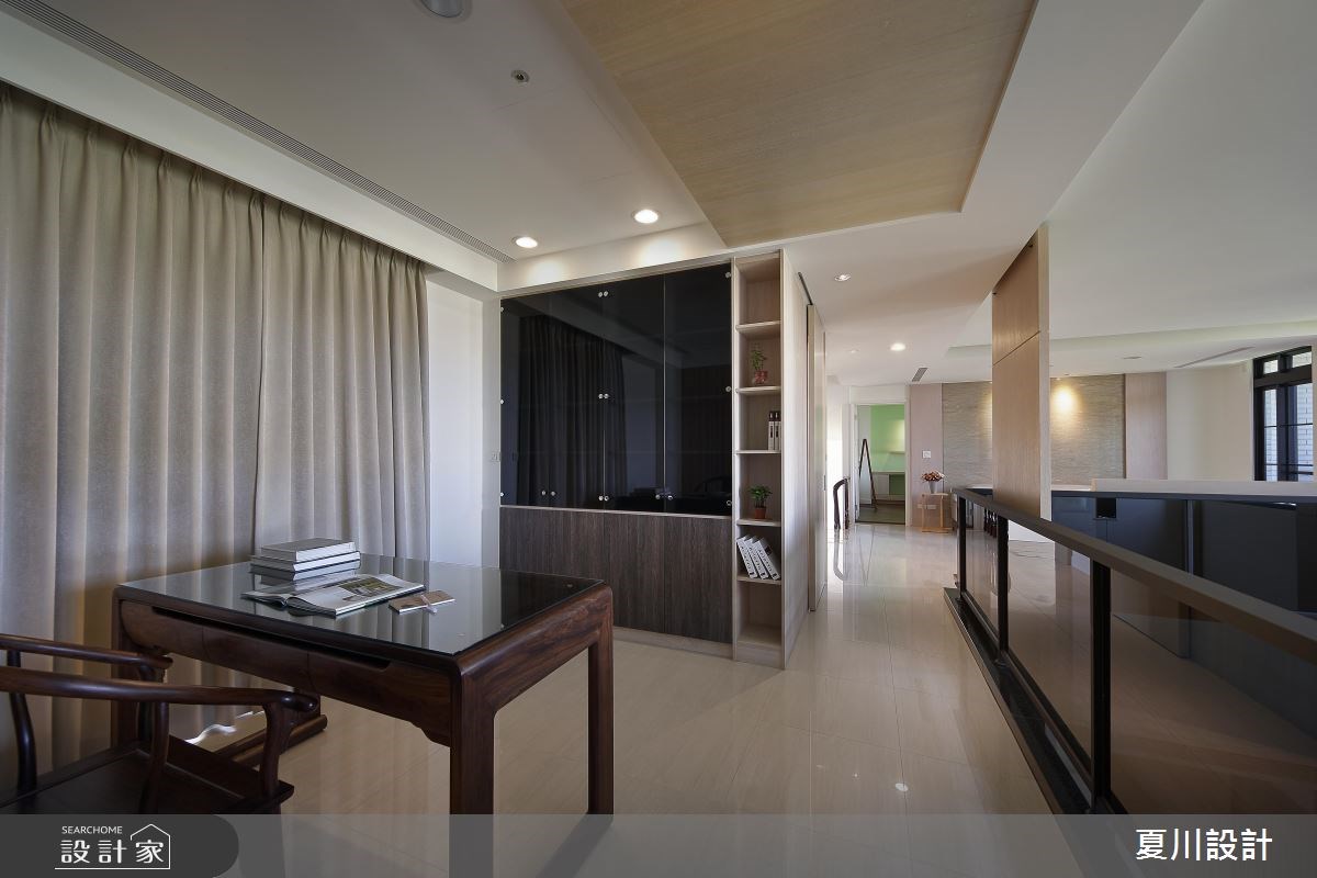 100坪預售屋＿混搭風工作區案例圖片＿夏川空間設計工作室＿夏川_02之12