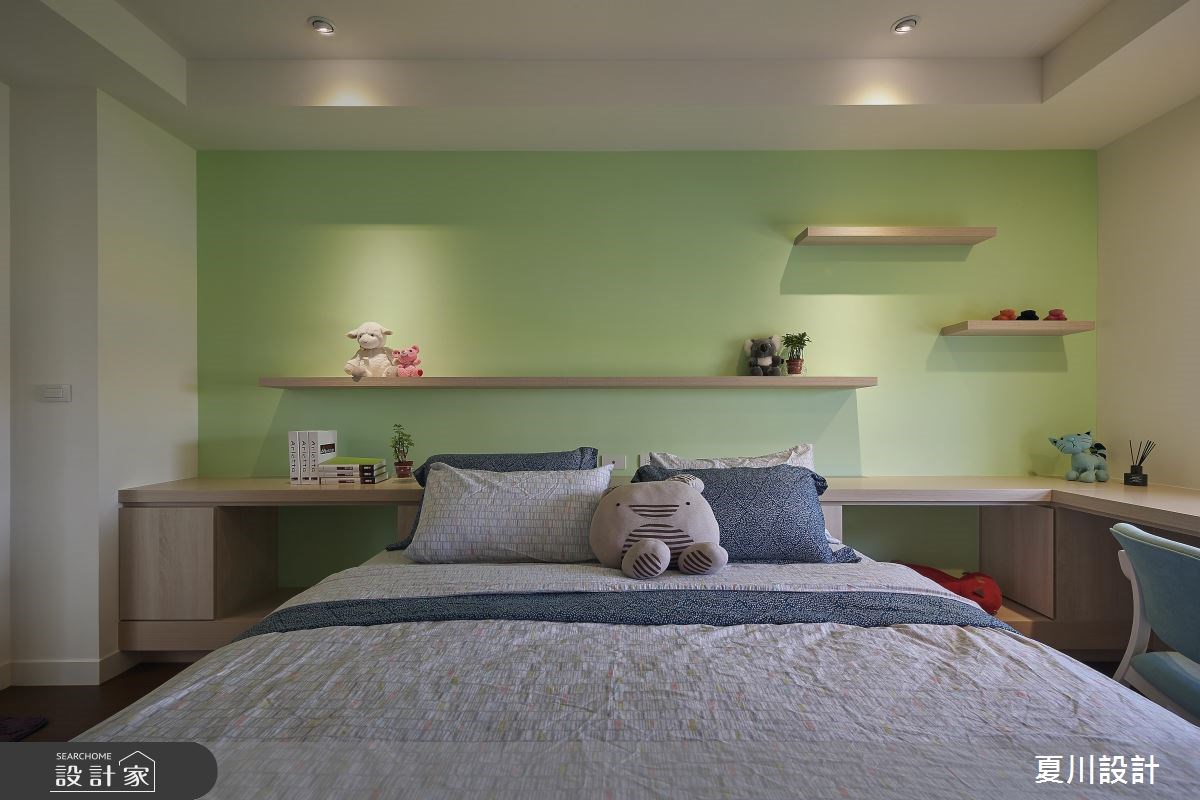 100坪預售屋＿混搭風臥室案例圖片＿夏川空間設計工作室＿夏川_02之20