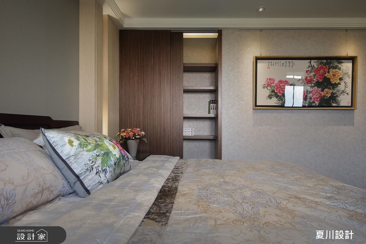 100坪預售屋＿混搭風臥室案例圖片＿夏川空間設計工作室＿夏川_02之24