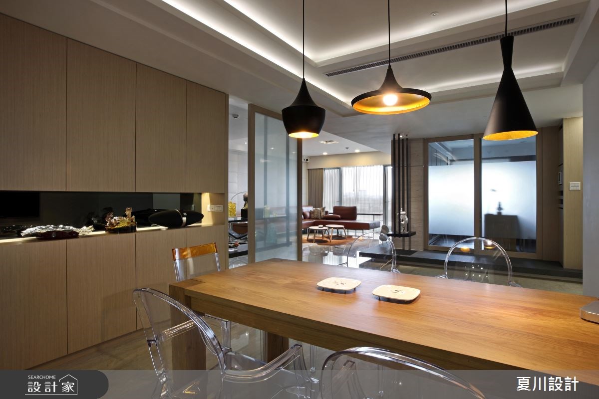 58坪新成屋(5年以下)＿混搭風餐廳案例圖片＿夏川空間設計工作室＿夏川_03之7