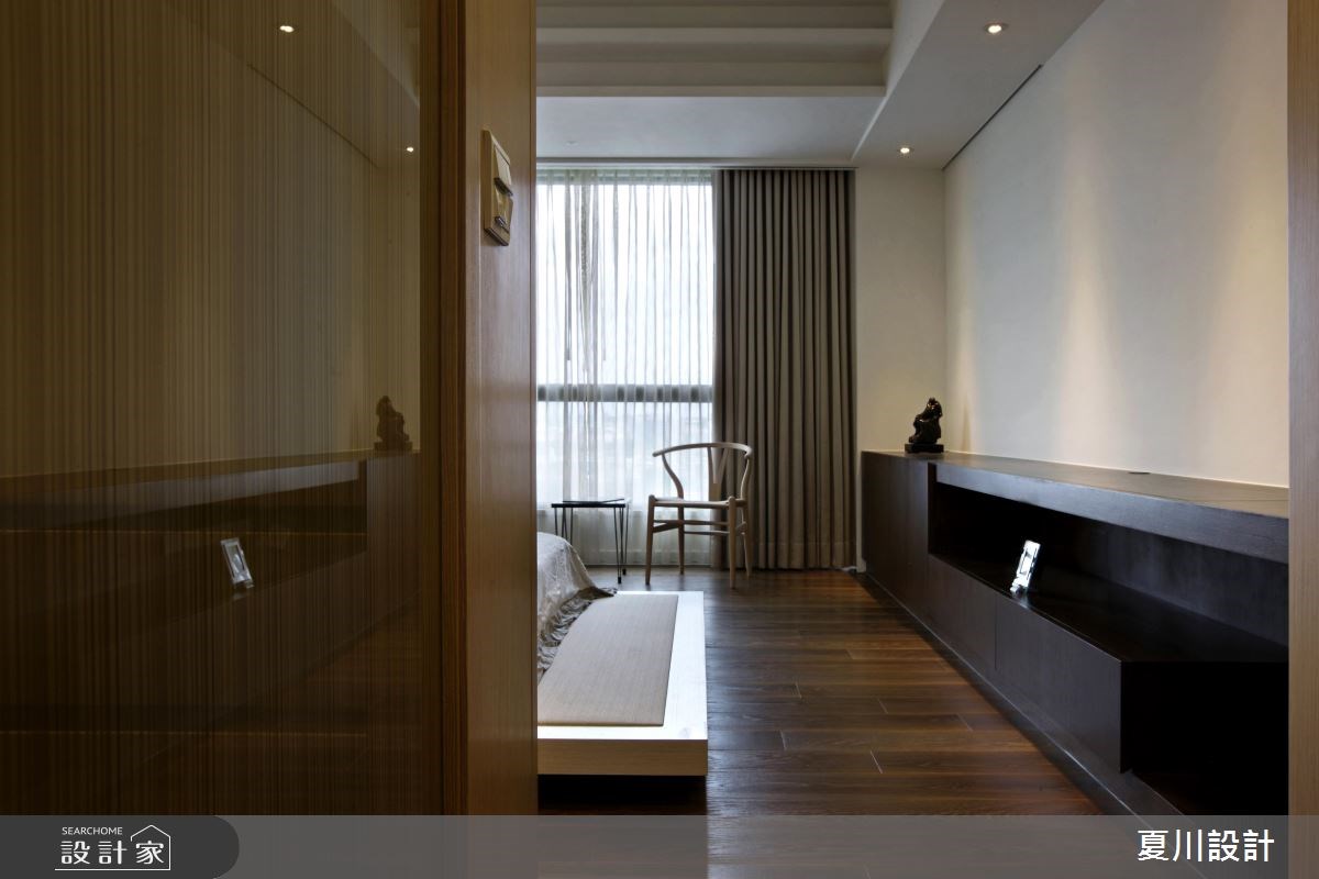 58坪新成屋(5年以下)＿混搭風臥室案例圖片＿夏川空間設計工作室＿夏川_03之14