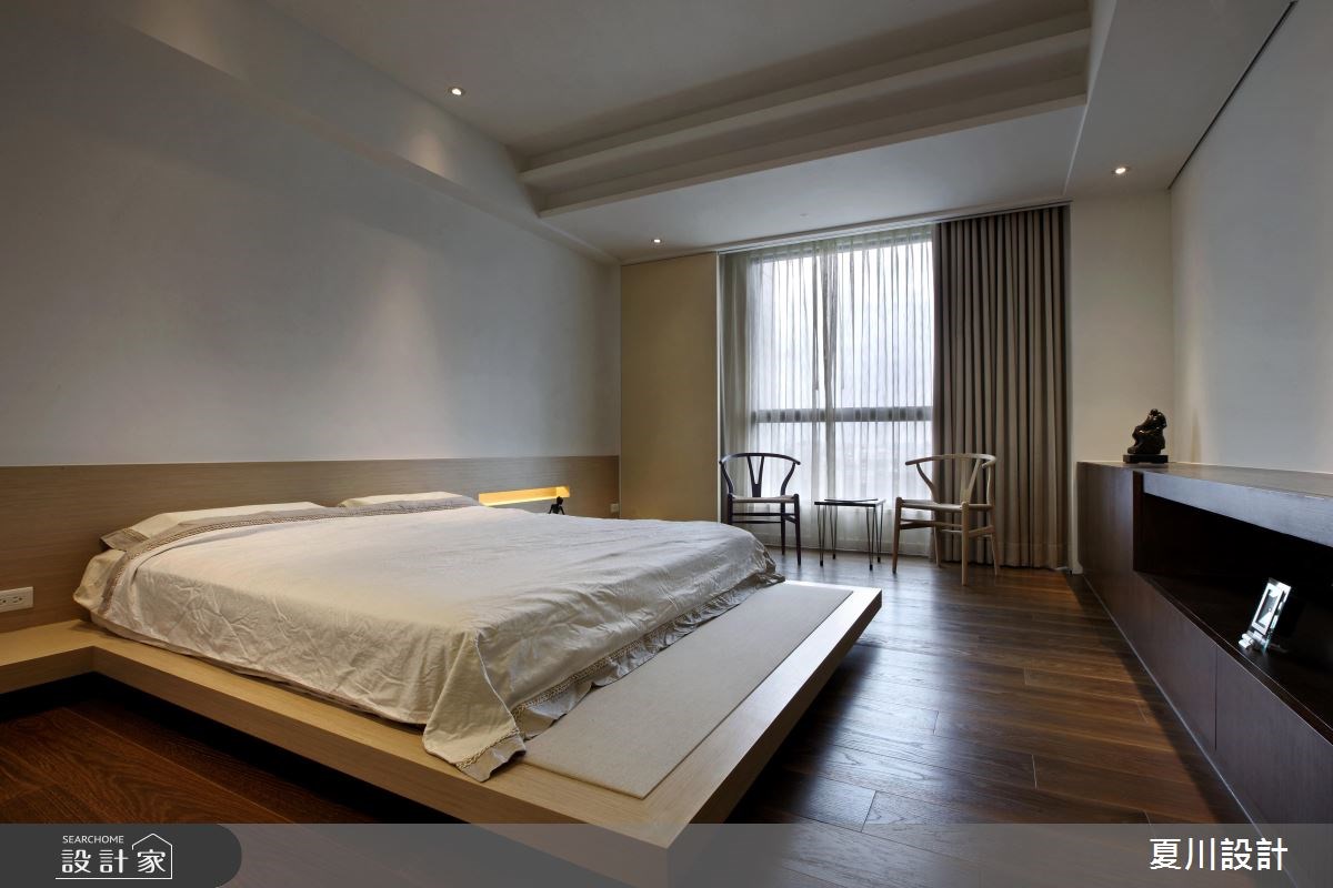 58坪新成屋(5年以下)＿混搭風臥室案例圖片＿夏川空間設計工作室＿夏川_03之15