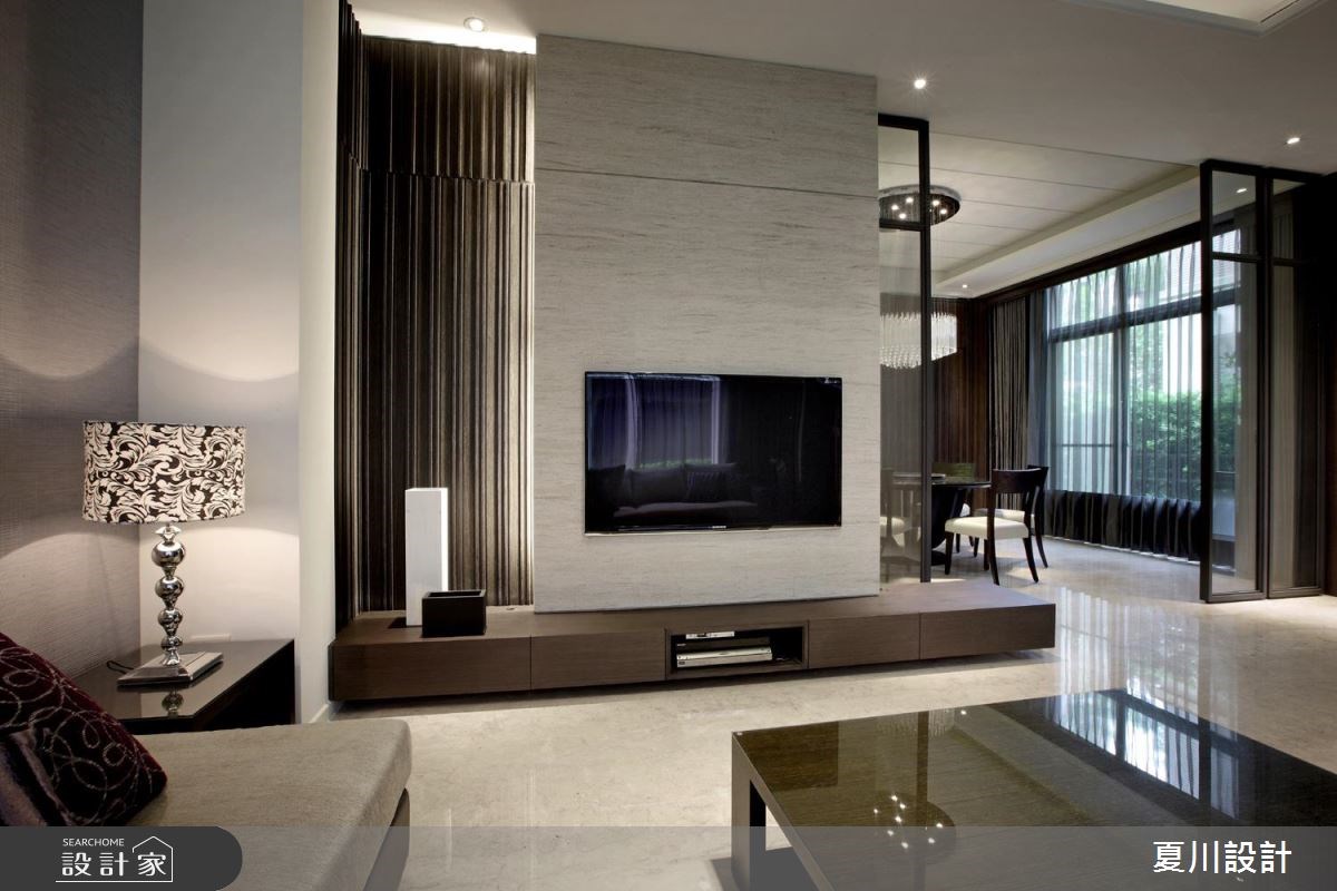 129坪新成屋(5年以下)＿人文禪風客廳餐廳案例圖片＿夏川空間設計工作室＿夏川_04之3