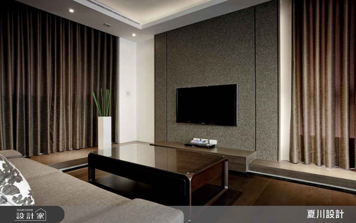 129坪新成屋(5年以下)＿人文禪風客廳案例圖片＿夏川空間設計工作室＿夏川_04之11