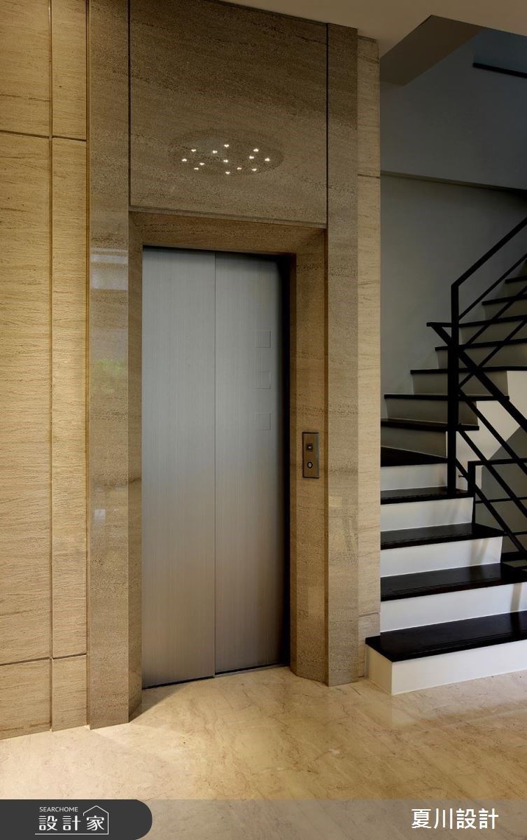 129坪新成屋(5年以下)＿人文禪風樓梯案例圖片＿夏川空間設計工作室＿夏川_04之13