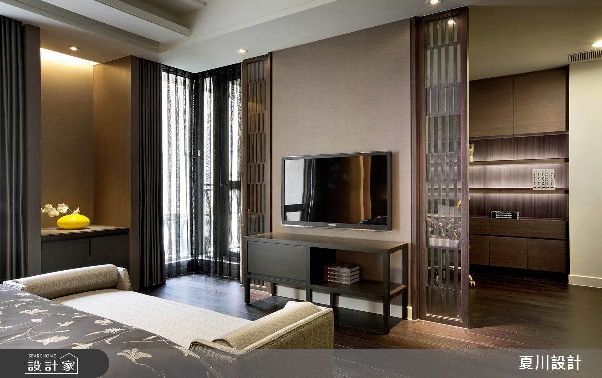 129坪新成屋(5年以下)＿人文禪風臥室案例圖片＿夏川空間設計工作室＿夏川_04之16