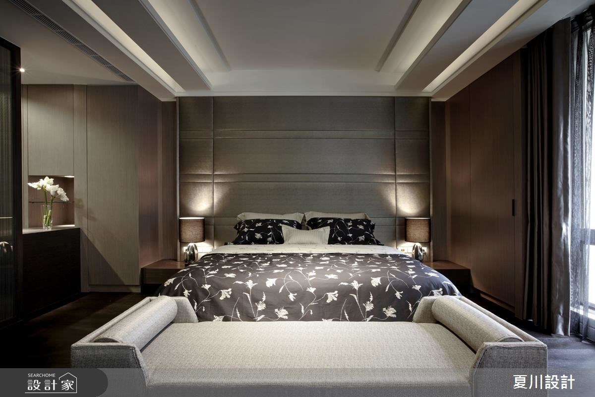 129坪新成屋(5年以下)＿人文禪風臥室案例圖片＿夏川空間設計工作室＿夏川_04之17