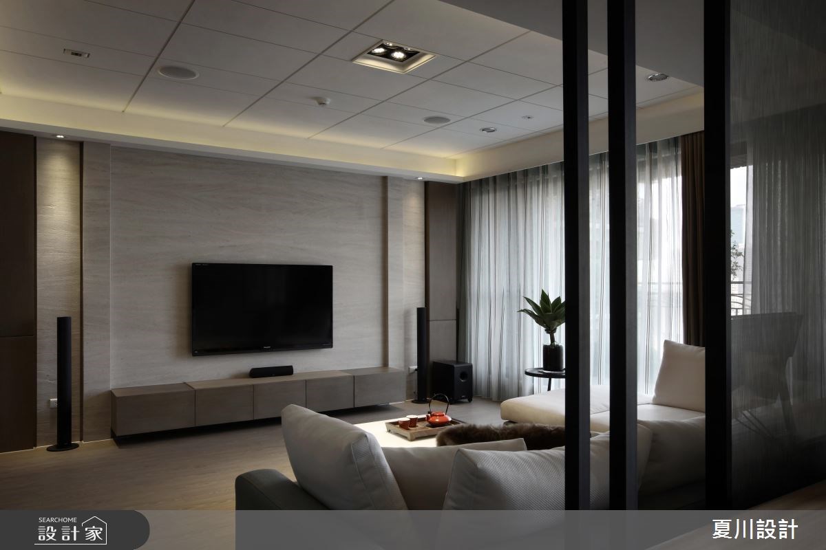 87坪中古屋(5~15年)＿混搭風客廳案例圖片＿夏川空間設計工作室＿夏川_05之4