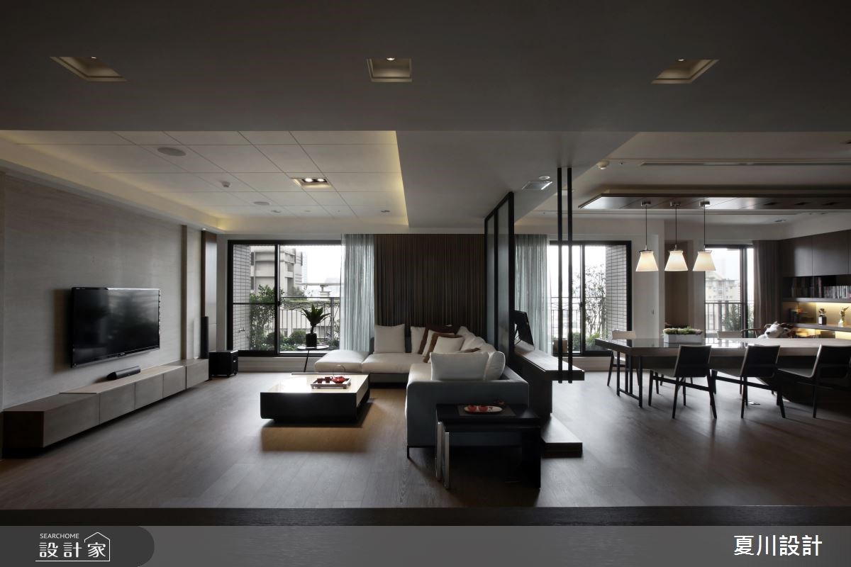 87坪中古屋(5~15年)＿混搭風客廳餐廳案例圖片＿夏川空間設計工作室＿夏川_05之6