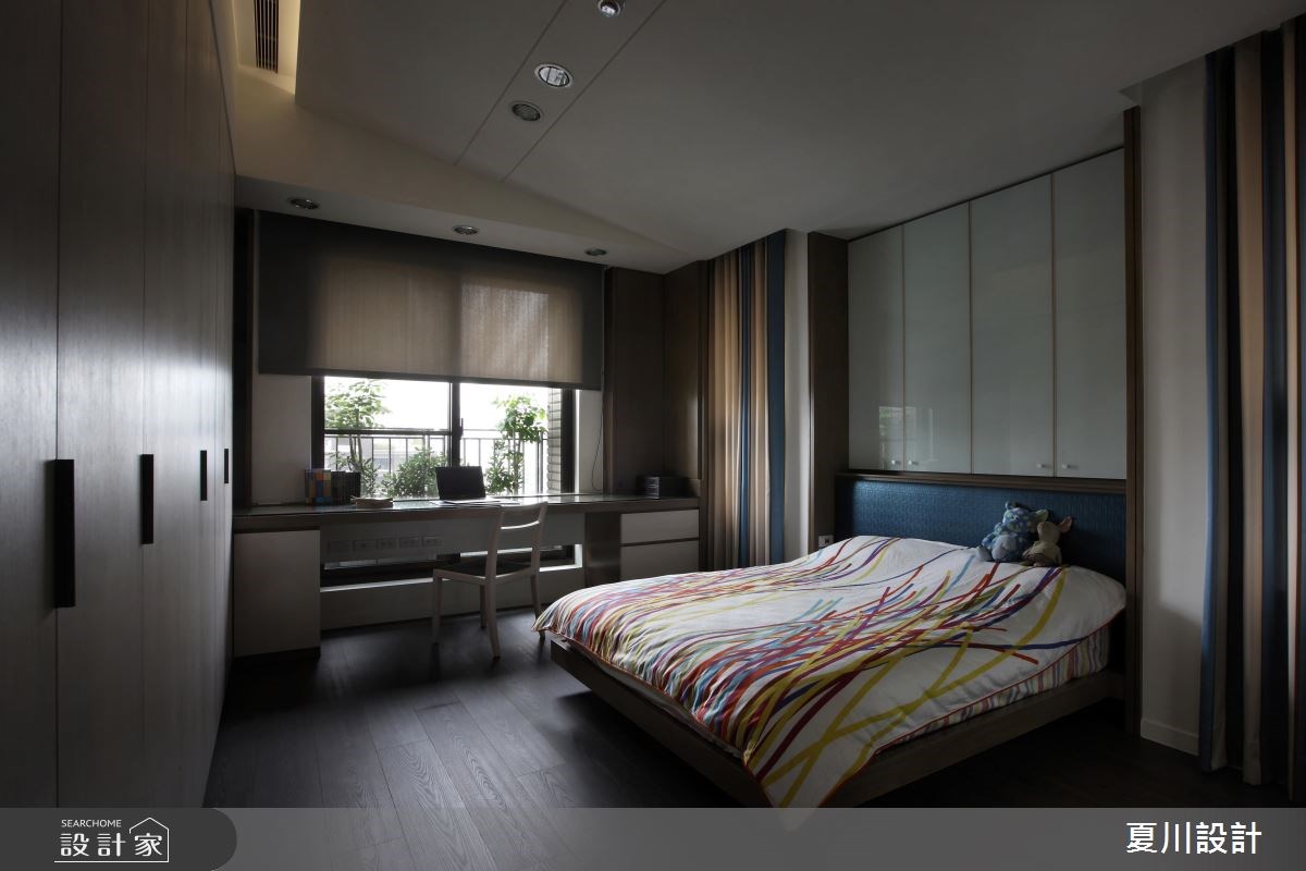 87坪中古屋(5~15年)＿混搭風臥室工作區案例圖片＿夏川空間設計工作室＿夏川_05之23
