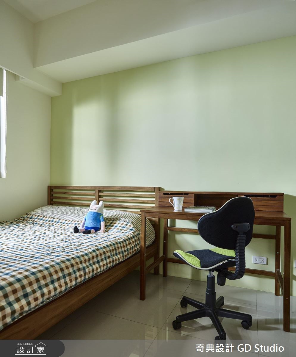 25坪新成屋(5年以下)＿休閒風臥室案例圖片＿奇典設計＿奇典_01之11