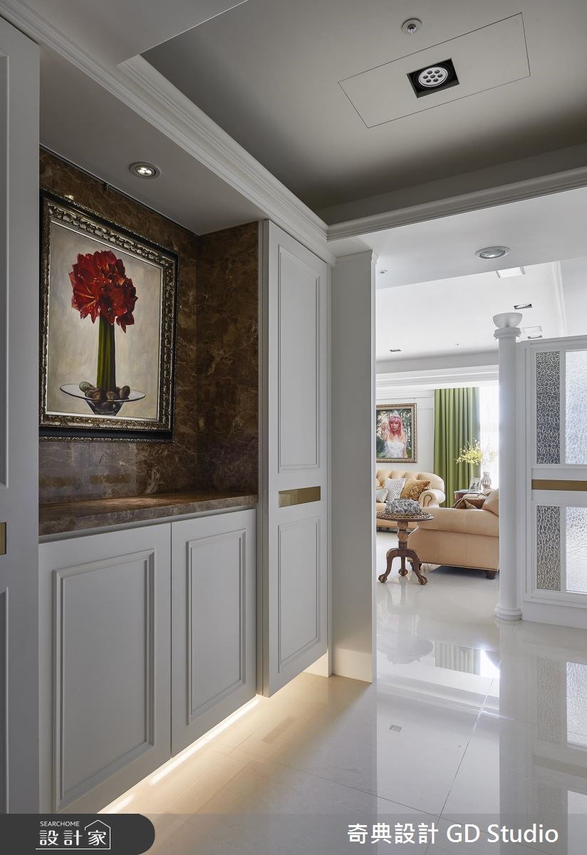 125坪新成屋(5年以下)＿美式風玄關客廳案例圖片＿奇典設計＿奇典_02之1