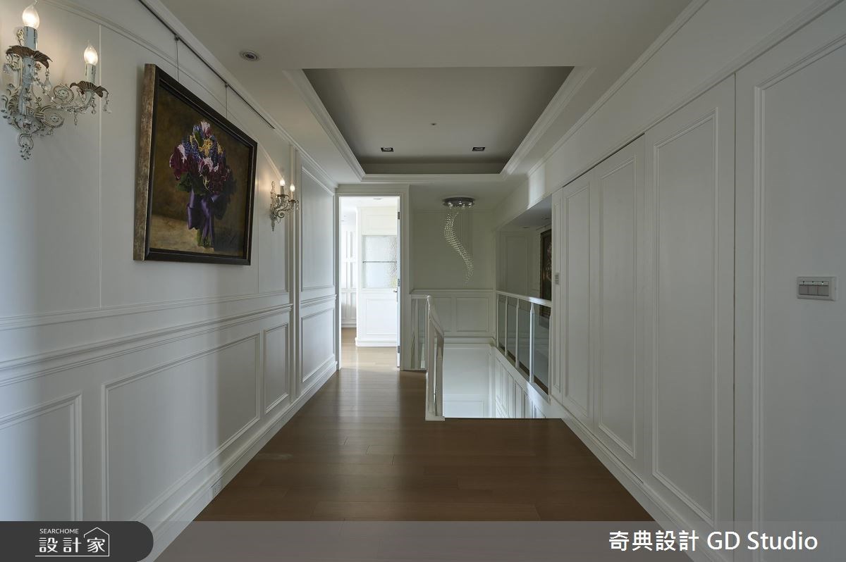 125坪新成屋(5年以下)＿美式風樓梯走廊案例圖片＿奇典設計＿奇典_02之7