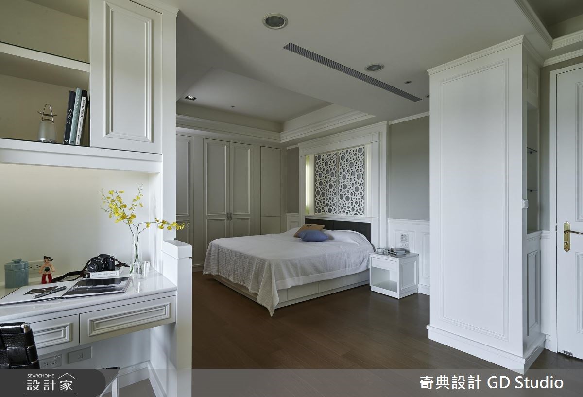 125坪新成屋(5年以下)＿美式風臥室書房工作區案例圖片＿奇典設計＿奇典_02之9