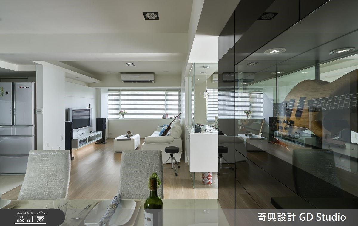 31坪中古屋(5~15年)＿現代風客廳餐廳案例圖片＿奇典設計＿奇典_03之9