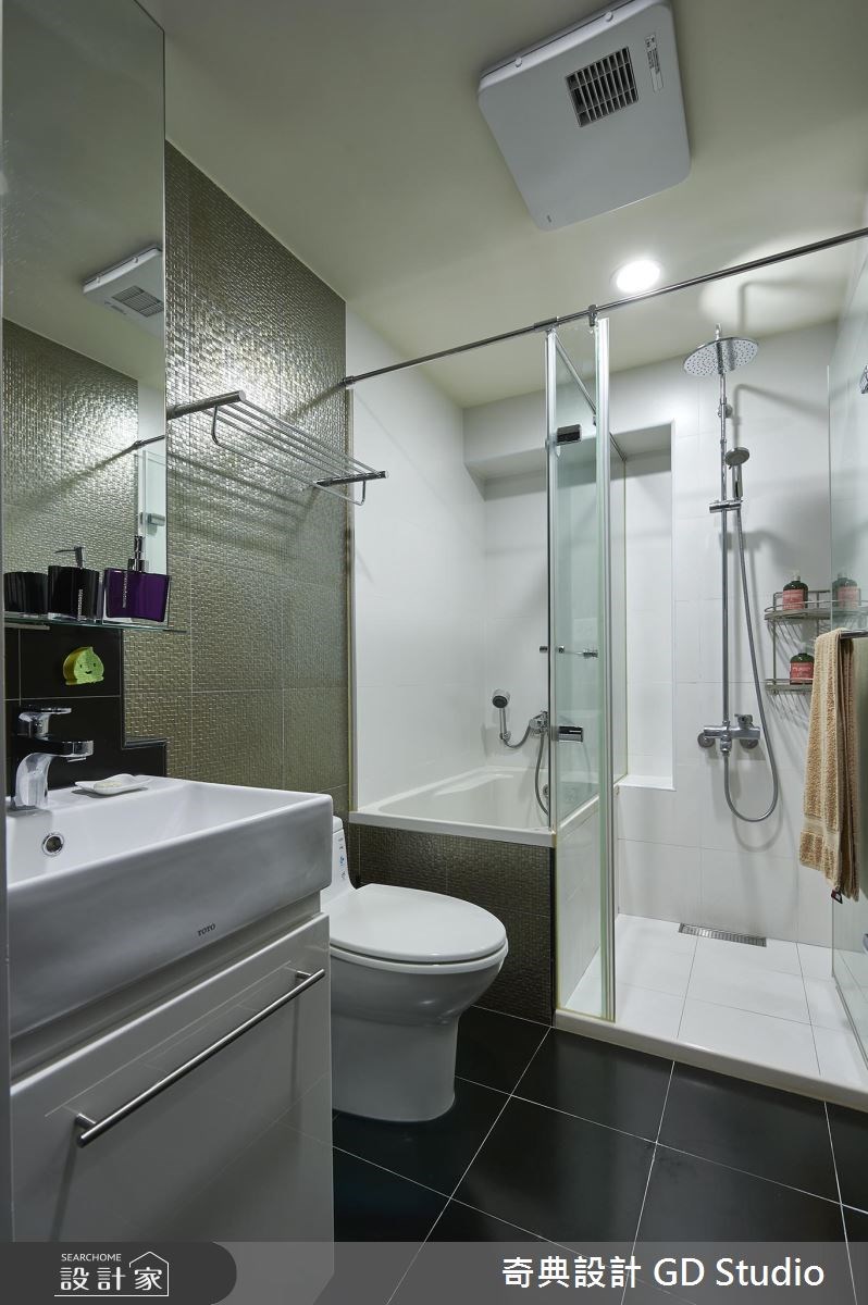 31坪中古屋(5~15年)＿現代風浴室案例圖片＿奇典設計＿奇典_03之15