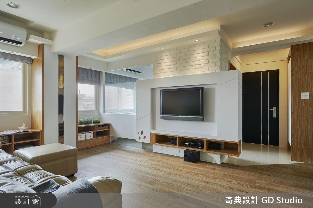 25坪老屋(16~30年)＿北歐風玄關客廳案例圖片＿奇典設計＿奇典_04之1