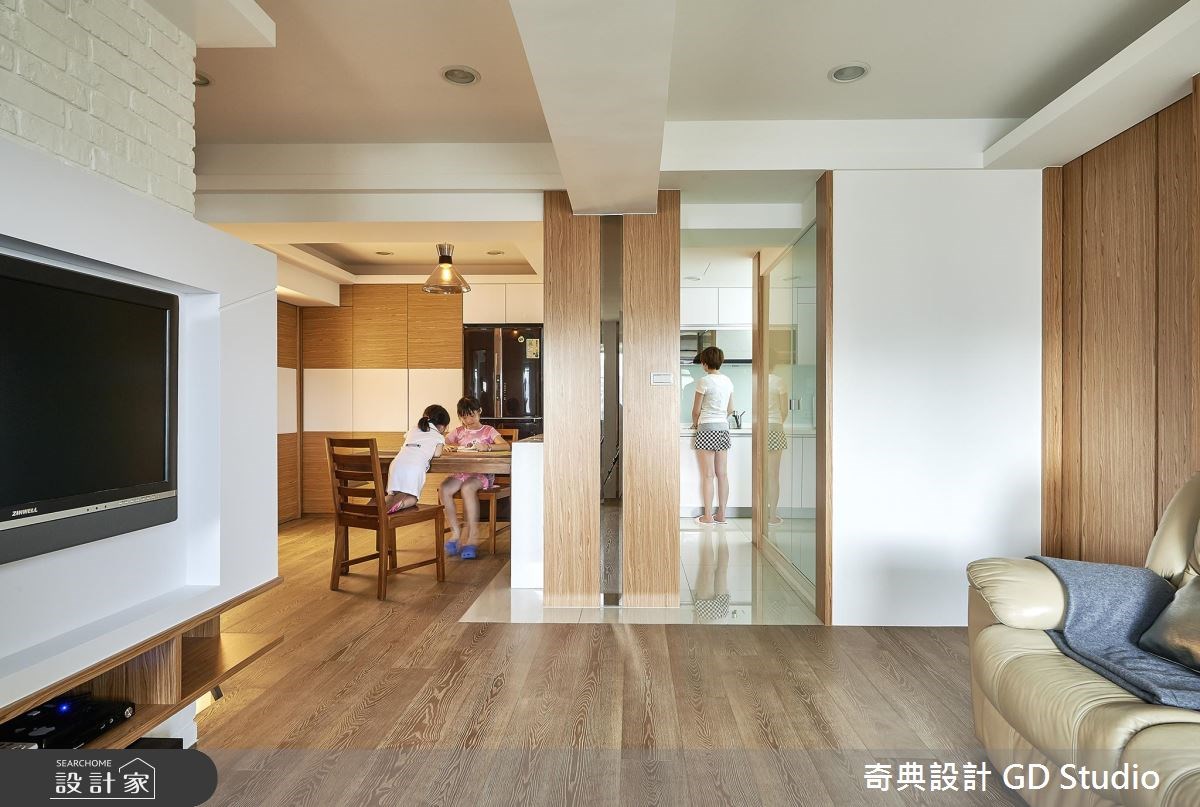 25坪老屋(16~30年)＿北歐風客廳餐廳廚房案例圖片＿奇典設計＿奇典_04之4