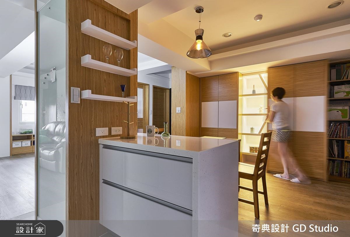 25坪老屋(16~30年)＿北歐風餐廳廚房吧檯案例圖片＿奇典設計＿奇典_04之9