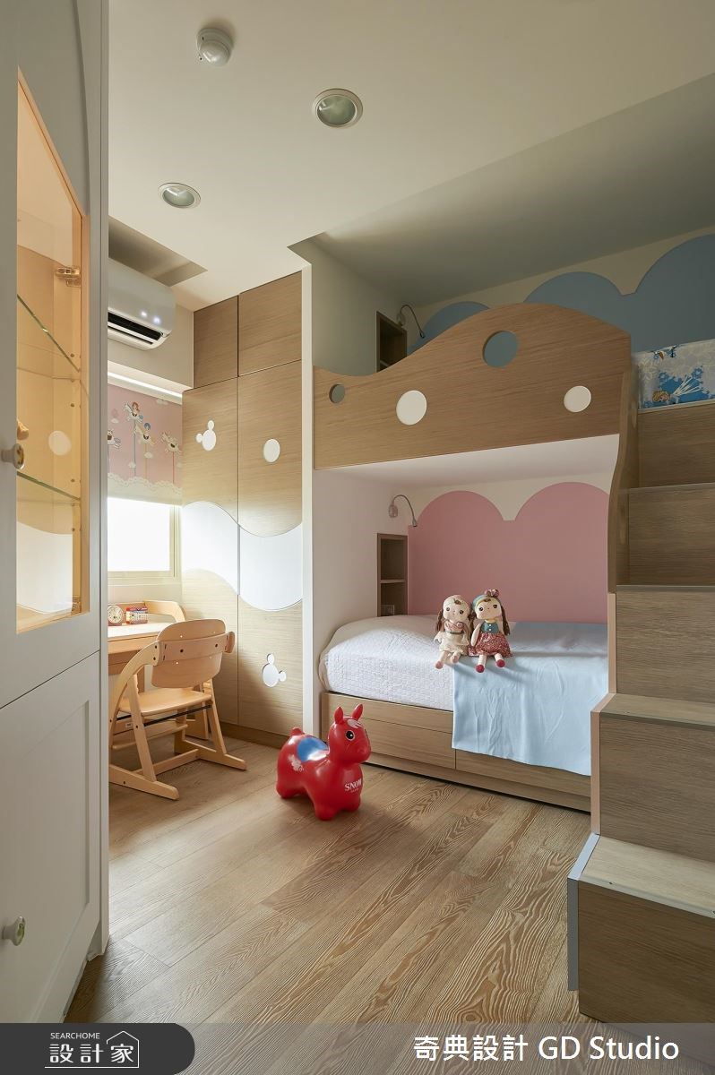 25坪老屋(16~30年)＿北歐風兒童房樓梯兒童房案例圖片＿奇典設計＿奇典_04之14