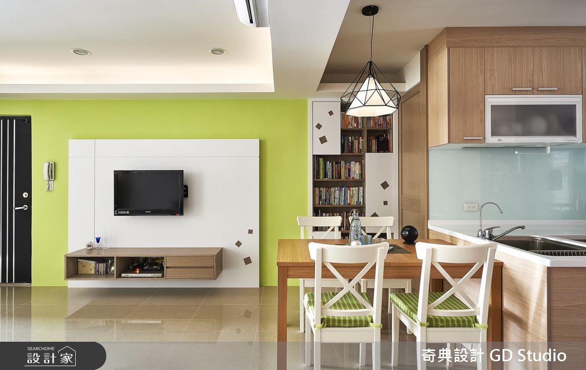 26坪老屋(16~30年)＿北歐風客廳餐廳廚房案例圖片＿奇典設計＿奇典_07之2