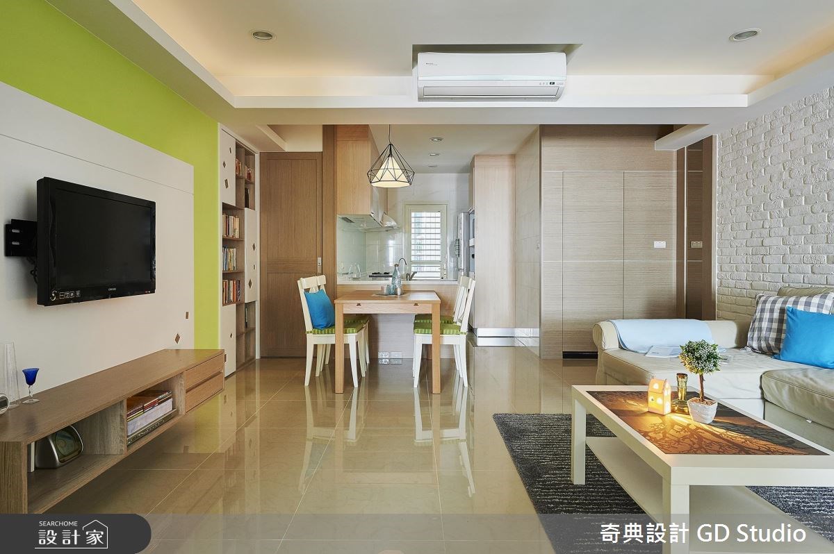26坪老屋(16~30年)＿北歐風客廳餐廳廚房案例圖片＿奇典設計＿奇典_07之4