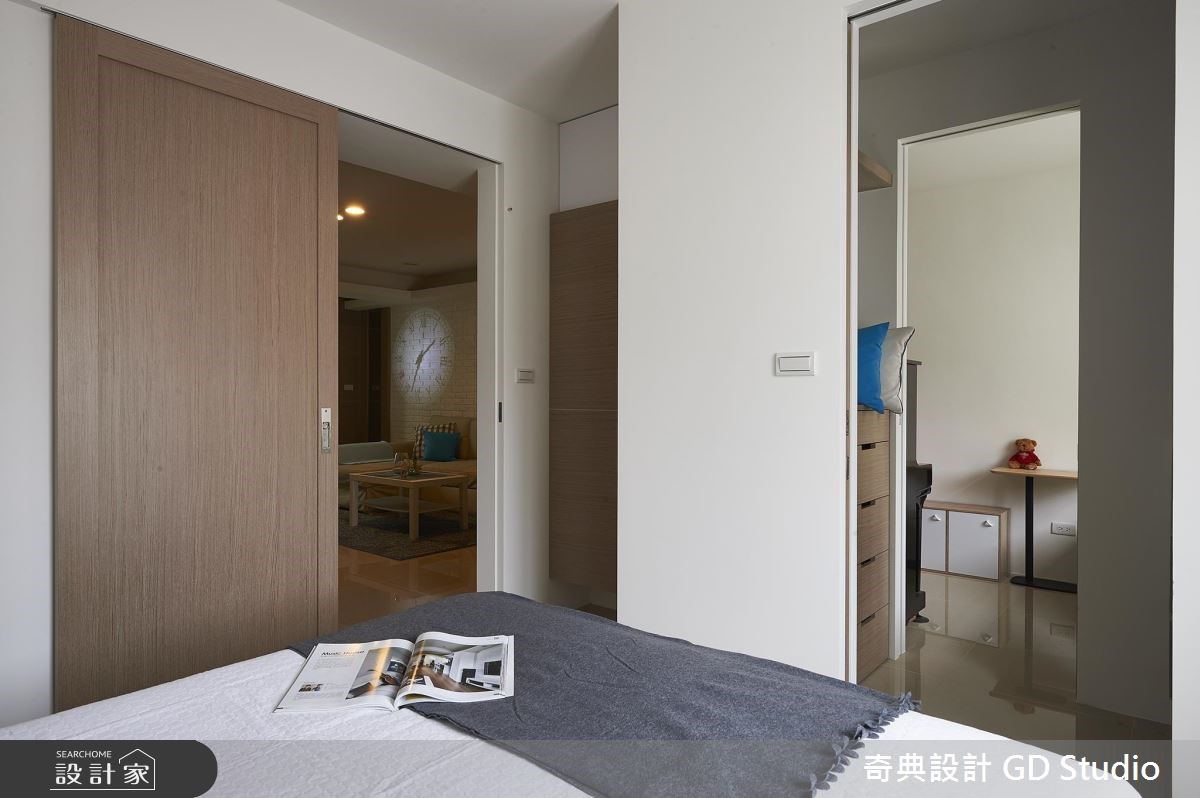 26坪老屋(16~30年)＿北歐風臥室更衣間案例圖片＿奇典設計＿奇典_07之11