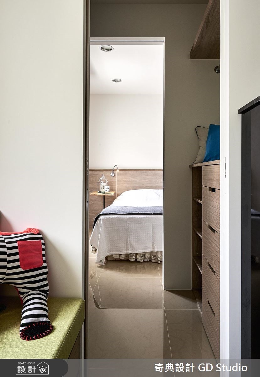 26坪老屋(16~30年)＿北歐風臥室更衣間案例圖片＿奇典設計＿奇典_07之12